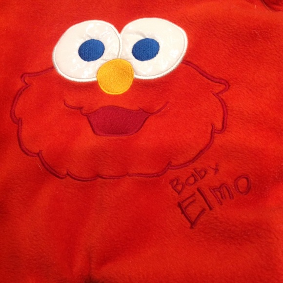 ELMO Fleece Onesie, Sesame Beginnings - Picture 4 of 8